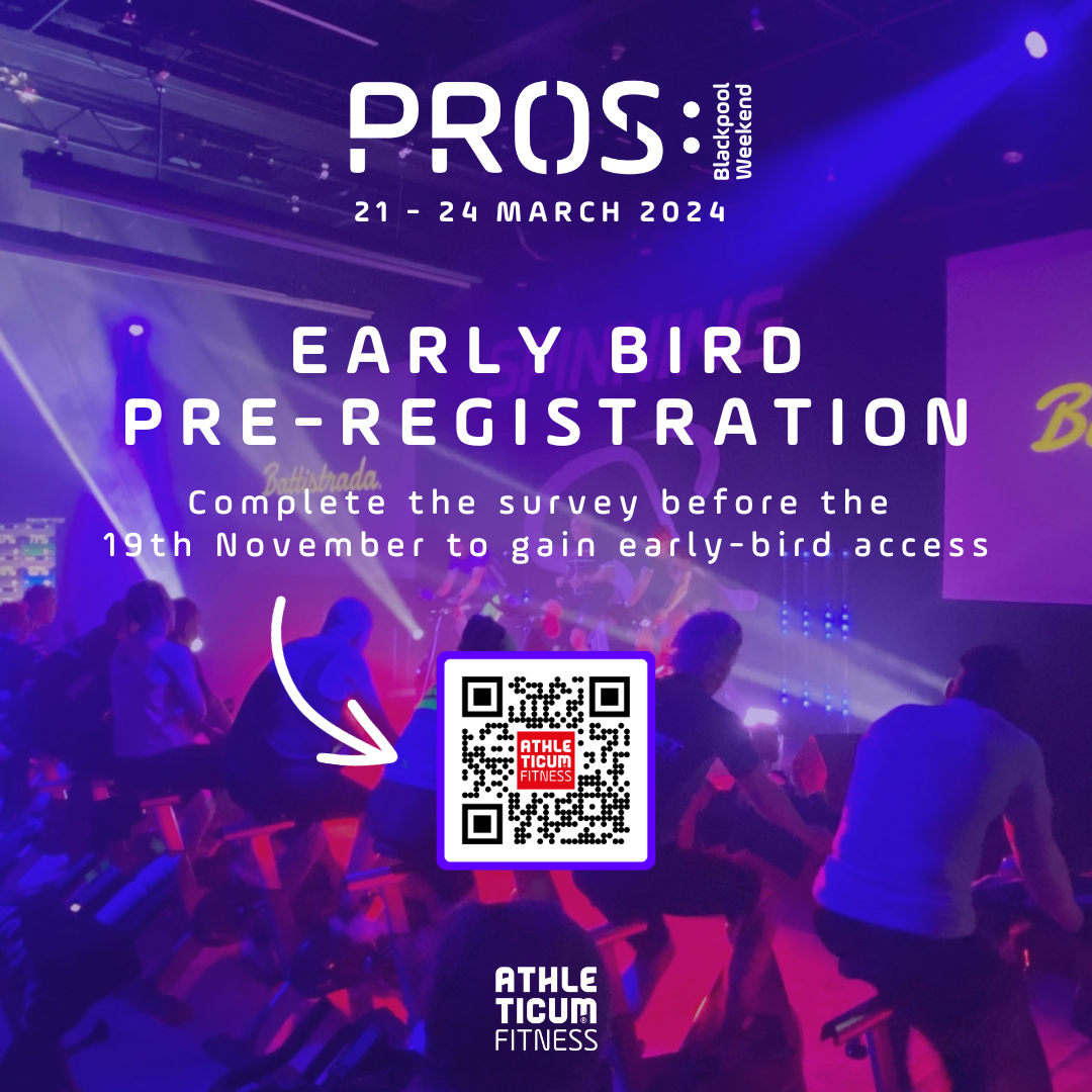 🤩 Pre-registration goes live: PROS:2024 Global Spinning® & Fitness Conference 🌟
