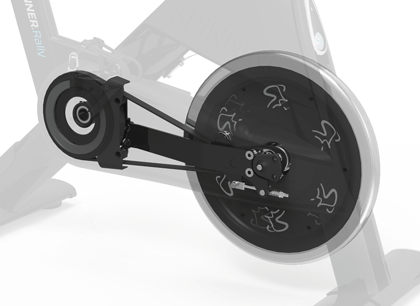 Spin bike deals crank