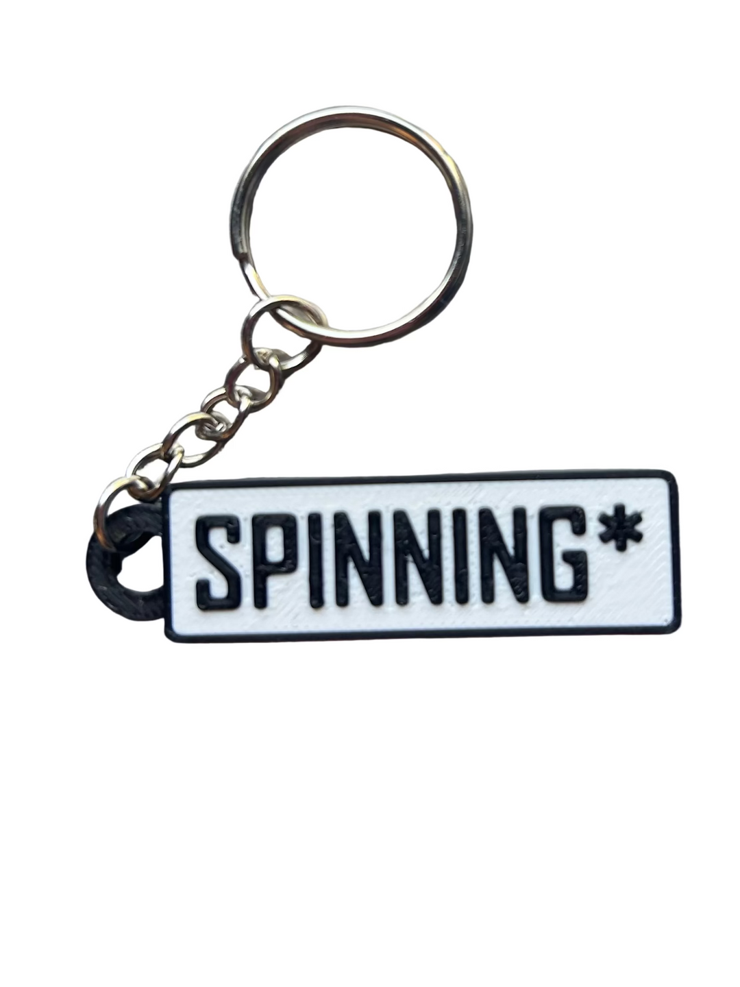 Spinning keychain