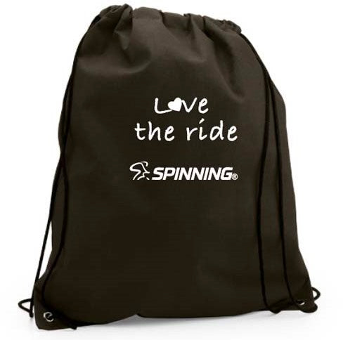 Spinning® Love the ride Drawstring bags