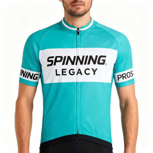 Legacy Unisex Cycle Jersey for PROS Spinning® indoor cycling Conference front view male