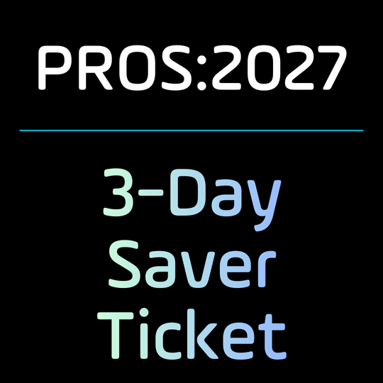PROS 2027 Ticket | 3-Day Saver Fitness Conference