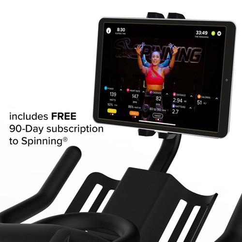 Tablet Mount Spinner L9 Bike L-Series Spin Bike With Tablet Mount