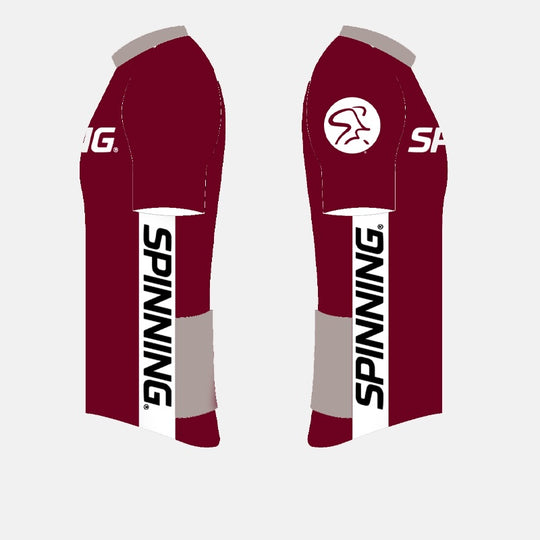 Spinning® Italy Red Unisex Short-Sleeve Jersey | Italian Performance Cycling Jersey