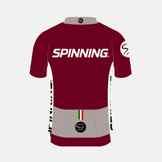 Spinning® Italy Red Unisex Short-Sleeve Jersey | Italian Performance Cycling Jersey