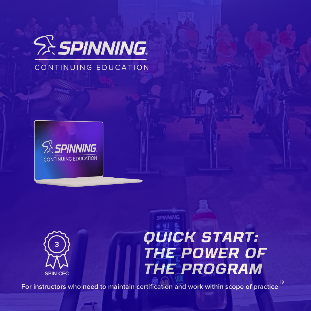 Spinning® Quick Start: The Power of the Program | Athleticum ...
