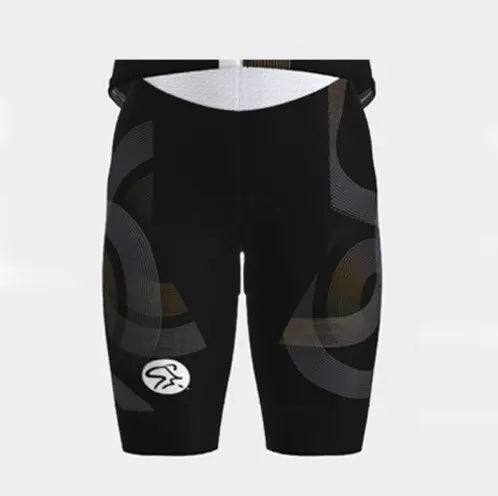 Spinning® Team Geometric Men's Cycling Shorts | Italian Padded Bike Shorts