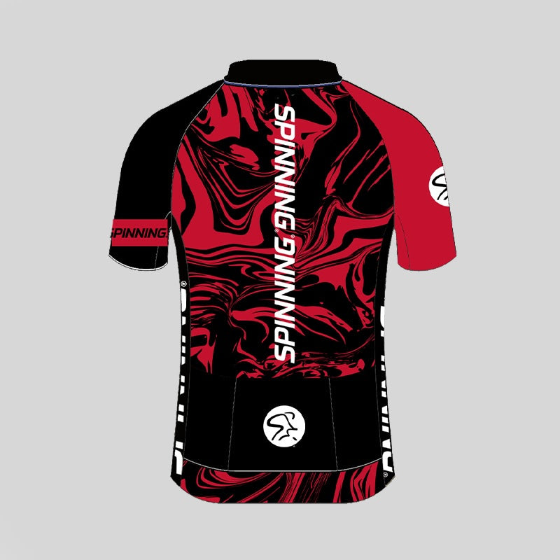 Spinning® Team Red Unisex Short-Sleeve Jersey | Italian Performance Cycling Jersey