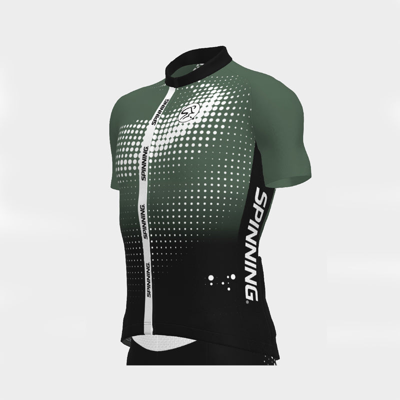 2023 Spinning® Team Green Mens Short-Sleeve Jersey