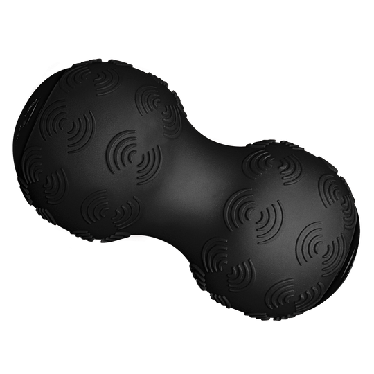 Black DualSphere on a white background