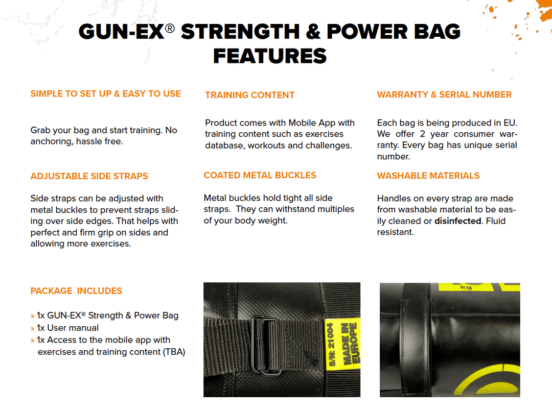 GUN-eX® Power Bag - Athleticum Fitness