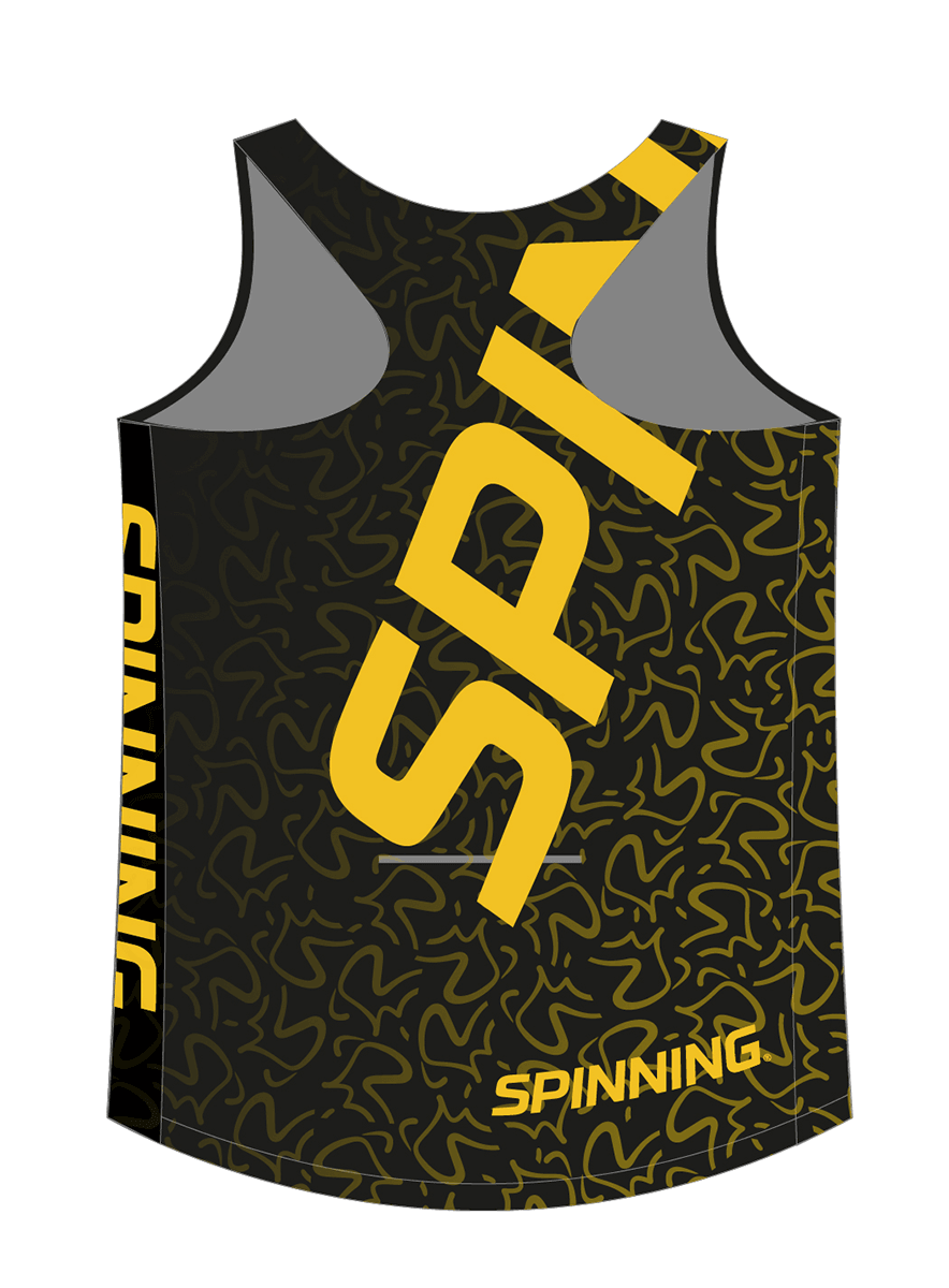 Pure Gold Spinning® Racer Back Top - Athleticum Fitness