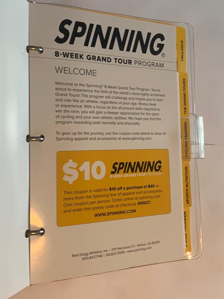 Spinning® 8-Week Grand Tour Program - Athleticum Fitness