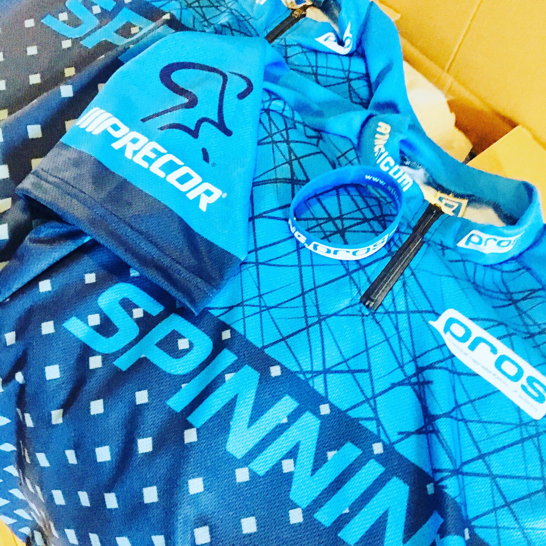 Spinning® PROS Blue Event Jersey | Limited Edition - Athleticum Fitness